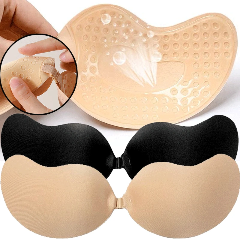 Push Up Bra Padded - Penutup Puting Payudara Perekat yang Dapat