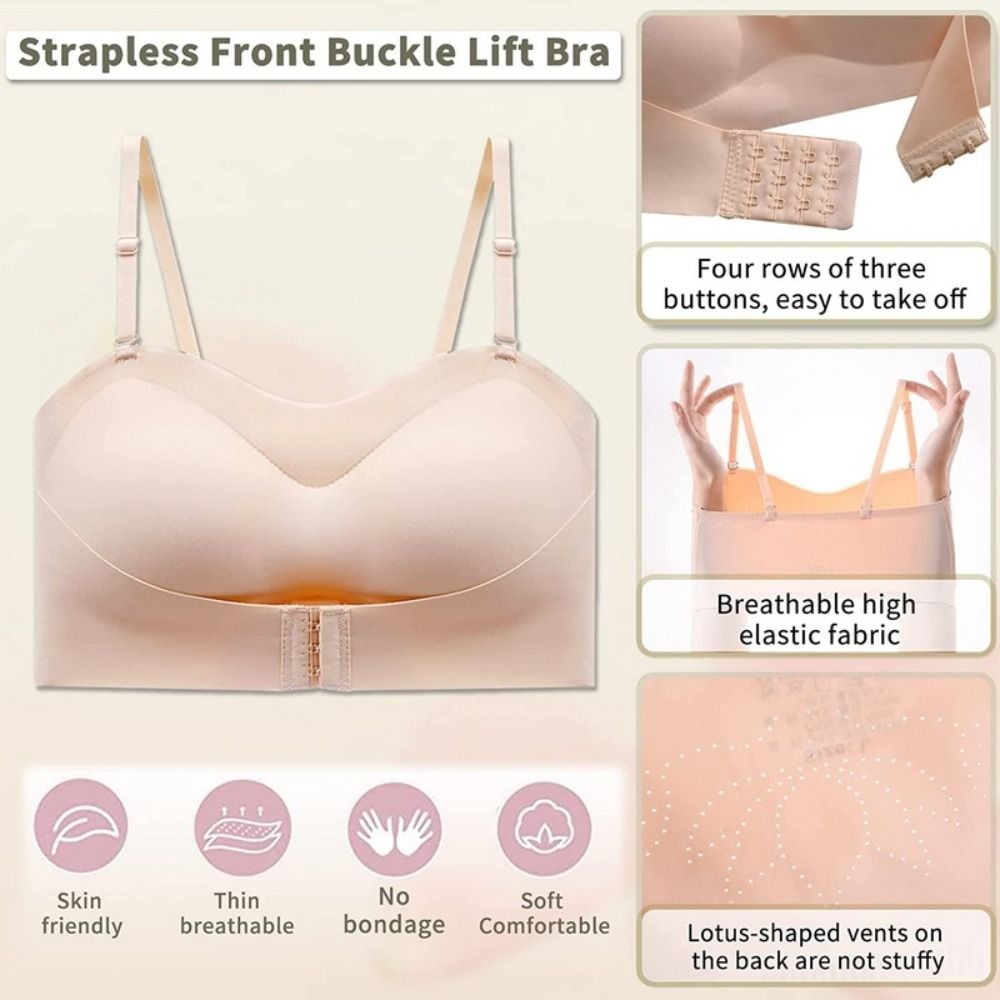 Bra Tak Terlihat Tanpa Tali Pu - Bralette Wireless Soft ulasan dan harga
