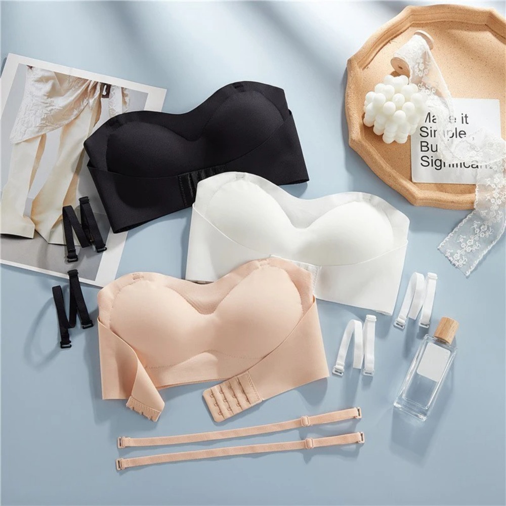 Bra Tak Terlihat Tanpa Tali Pu - Bralette Wireless Soft ulasan dan harga