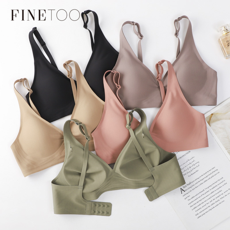FINETOO Bra Nirkabel Lembut Br - Bralette Wireless Soft ulasan dan harga
