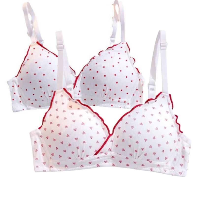 Set Bra Nirkabel Manis dan Luc - Bralette Wireless Soft ulasan dan harga